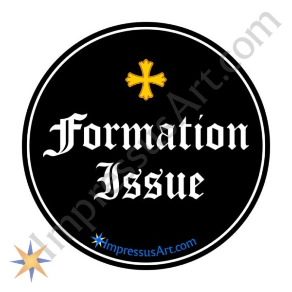 Formation Issue Sticker